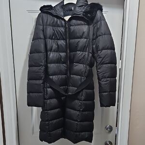 Women's Moncler Black Puffer Coat